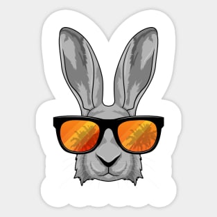 Rabbit with Sunglasses Sticker